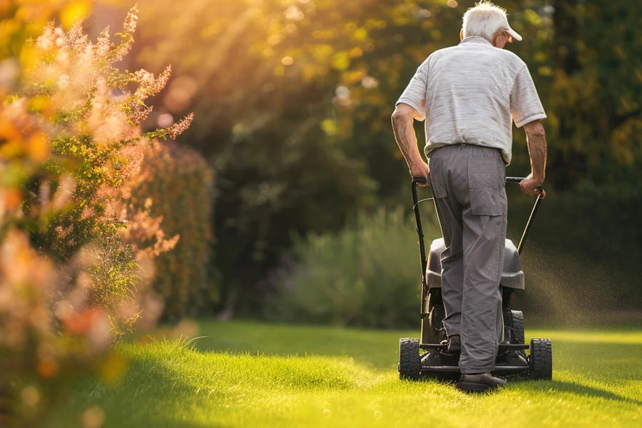 best self propelled electric lawn mower